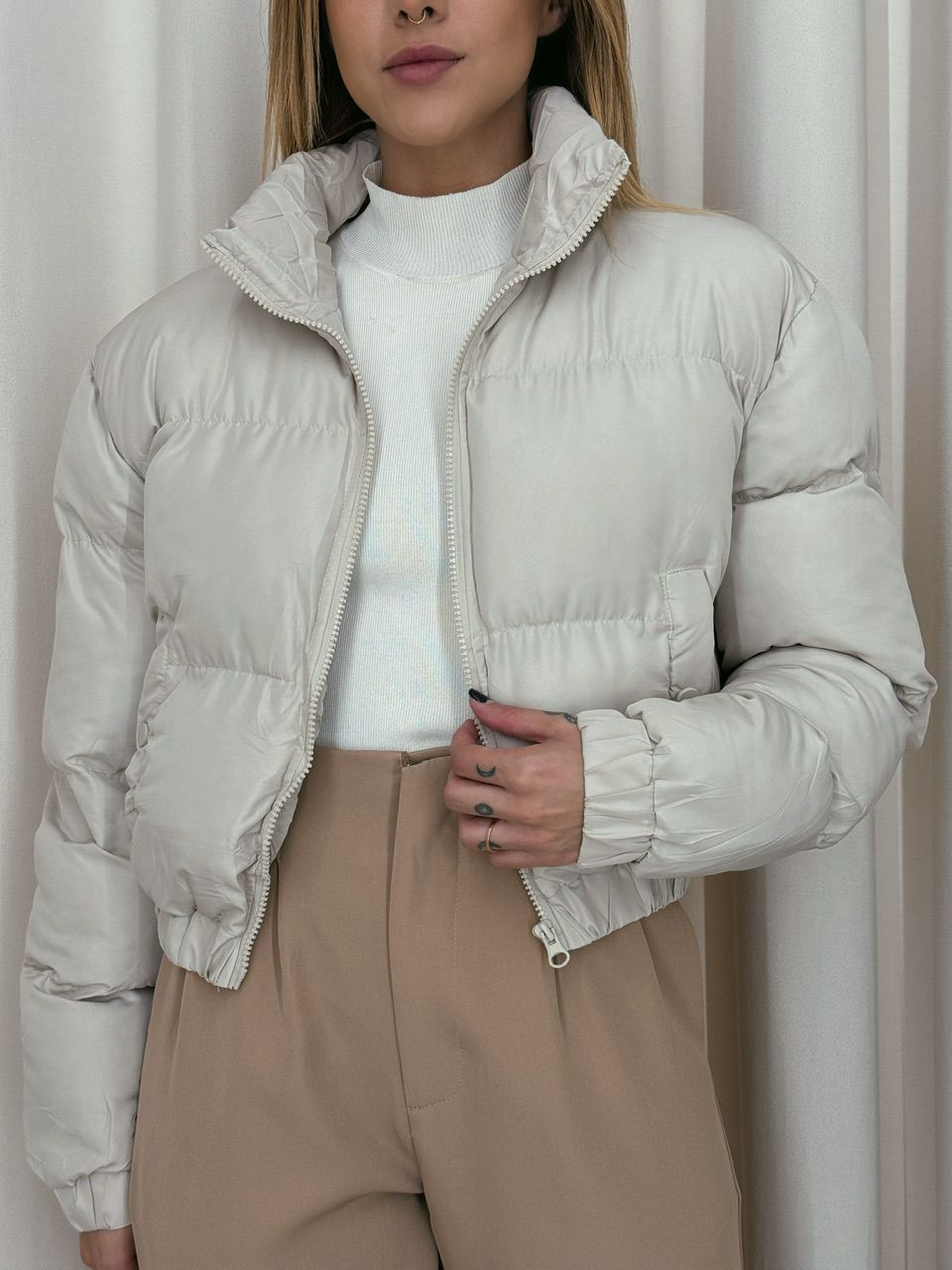 PUFFER BRUNA LISA MARFIM