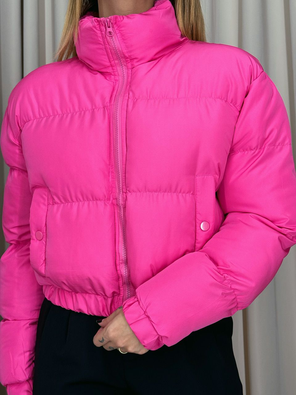 PUFFER BRUNA LISA PINK