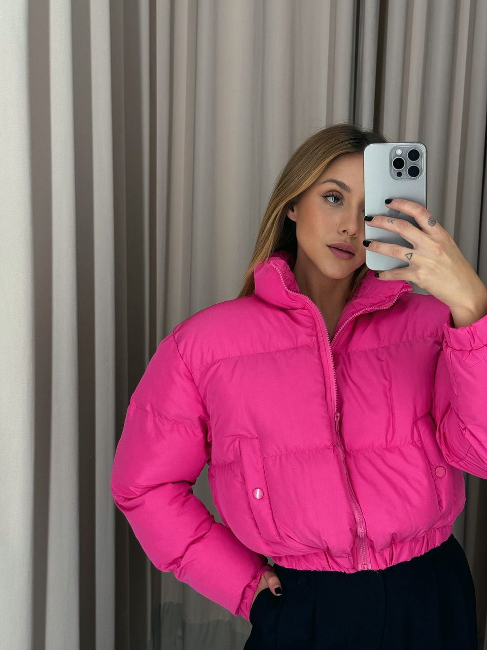 PUFFER BRUNA LISA PINK