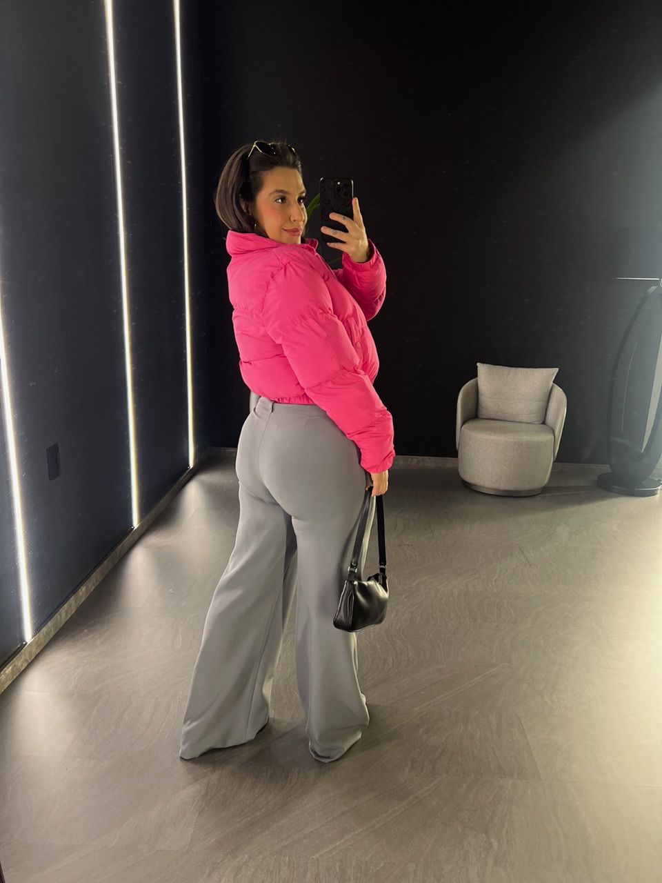 PUFFER BRUNA LISA PINK