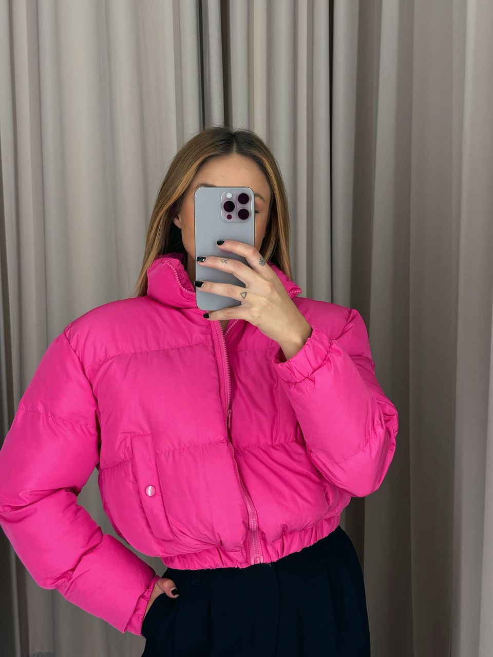 PUFFER BRUNA LISA PINK