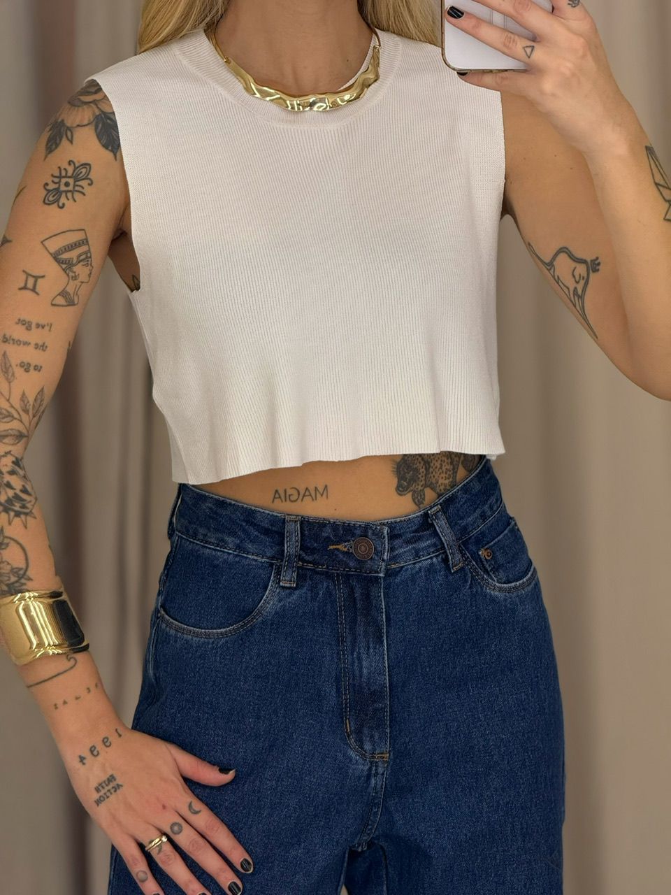 BLUSA GABI CAVADA OFF