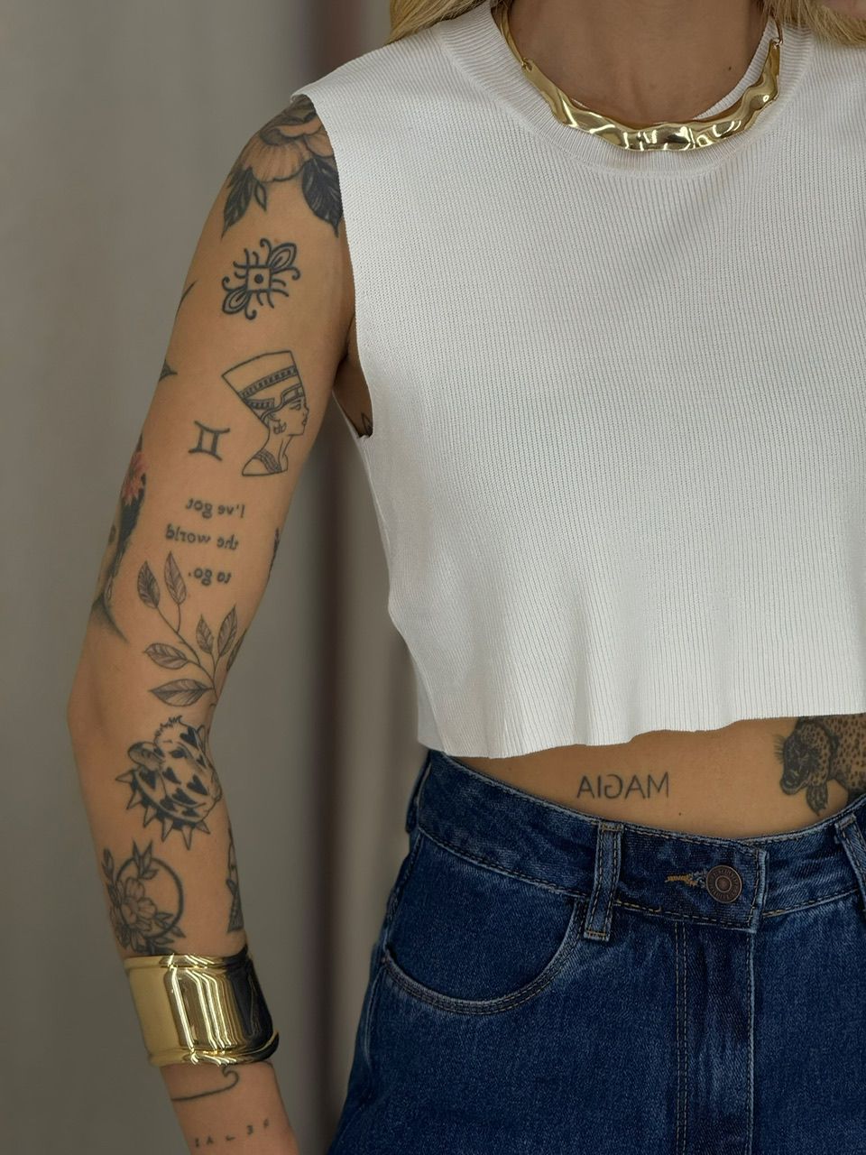 BLUSA GABI CAVADA OFF