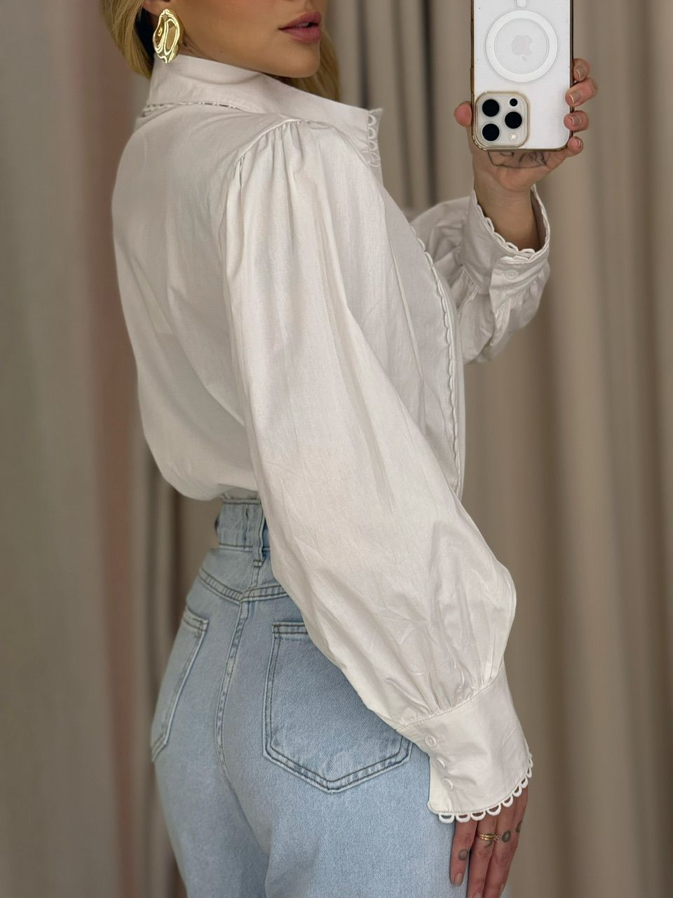 CAMISA GABI GUIPIR OFF