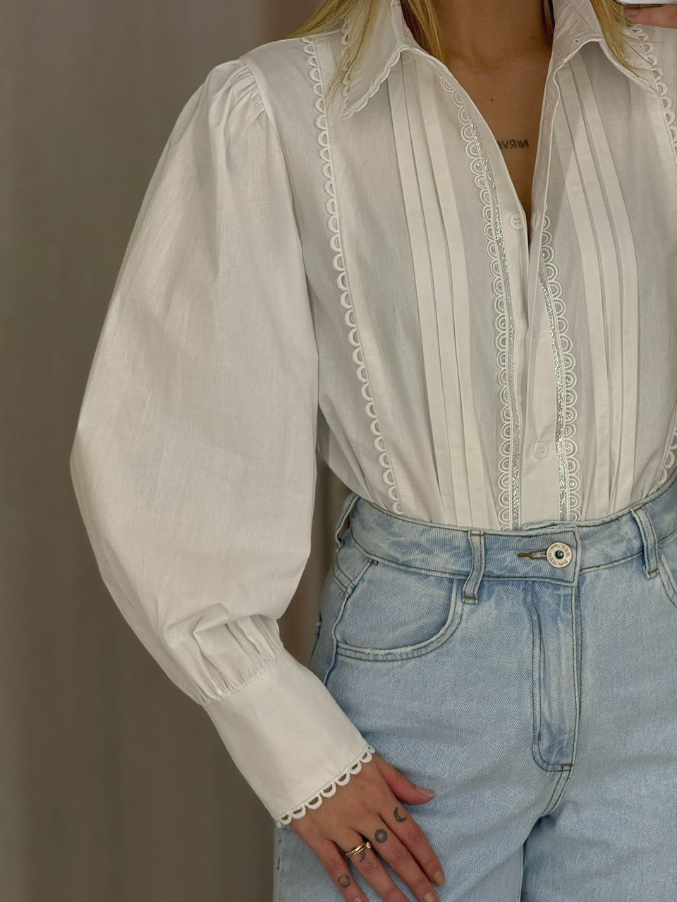 CAMISA GABI GUIPIR OFF