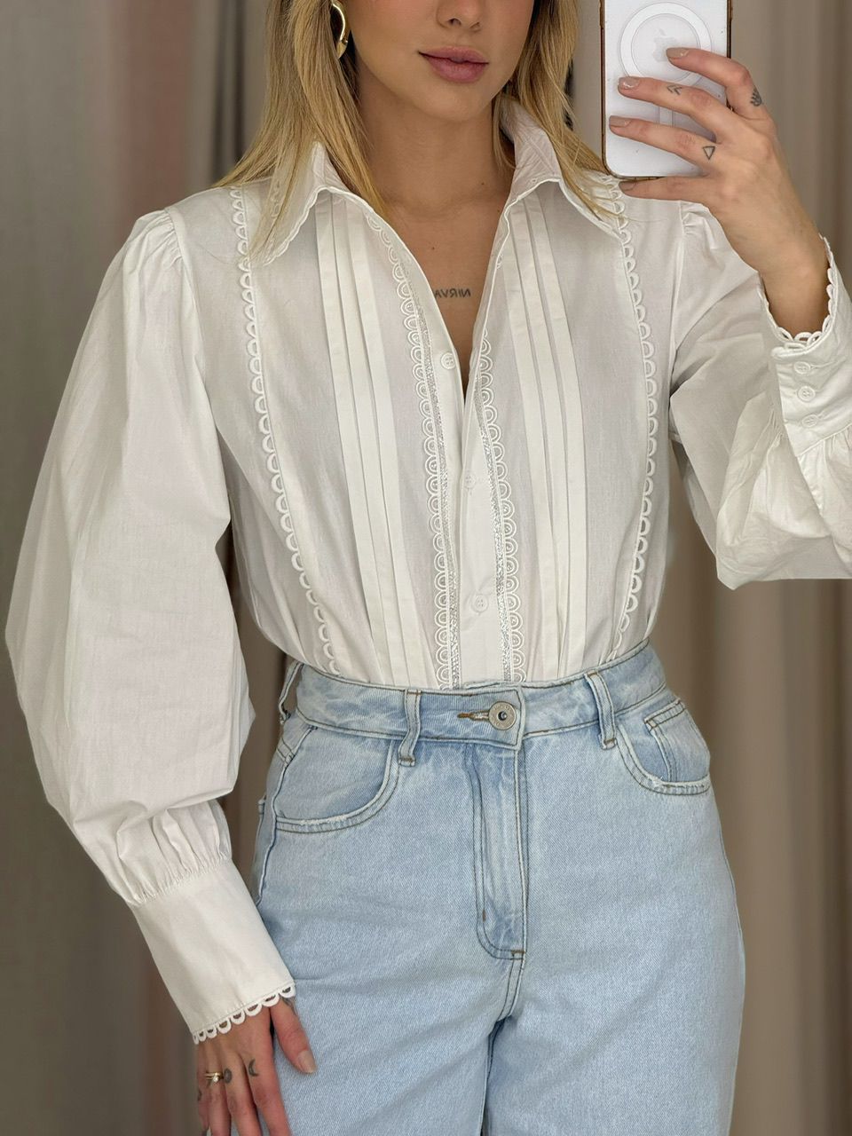 CAMISA GABI GUIPIR OFF