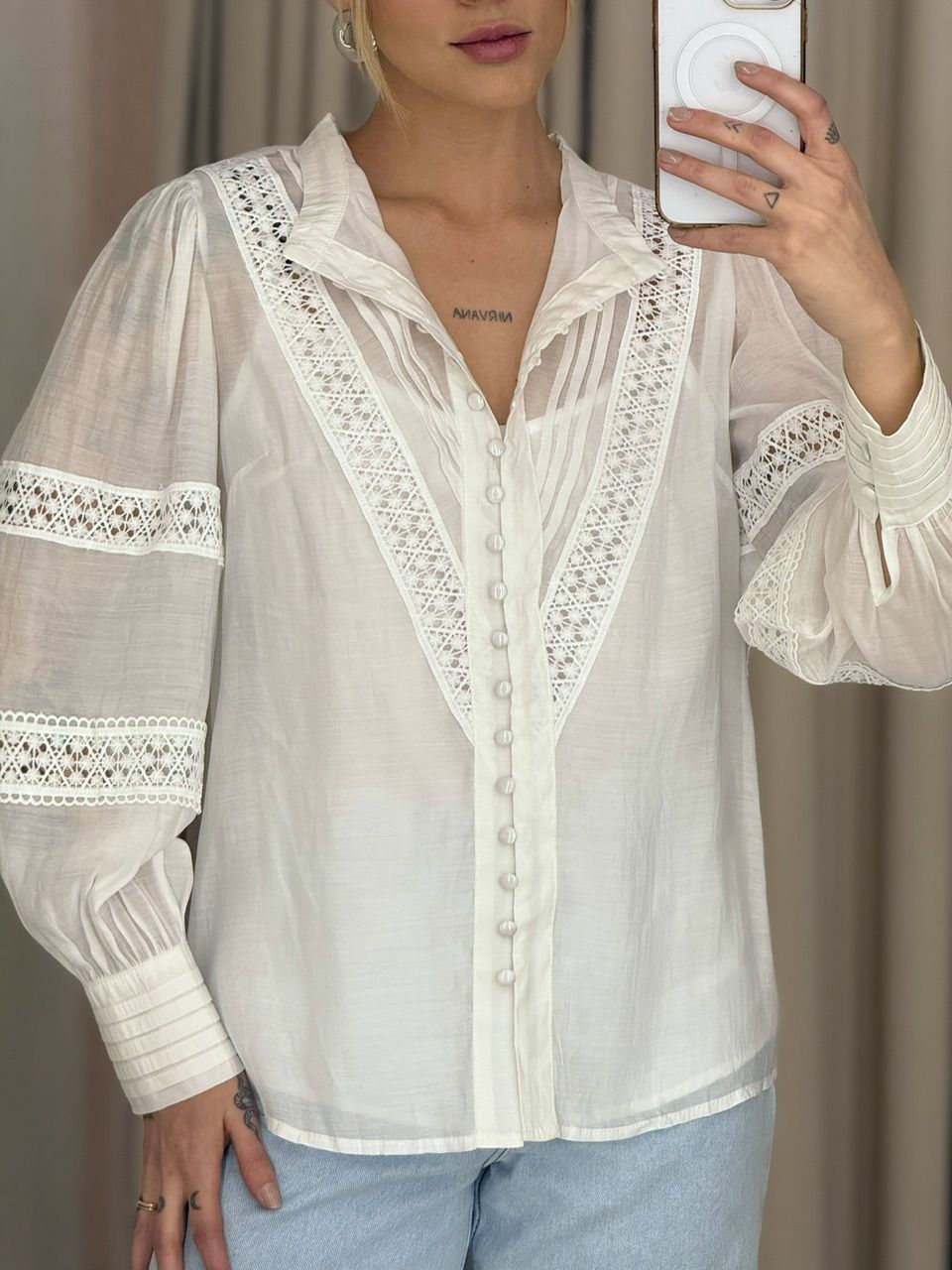 CAMISA LAURA LAISE OFF