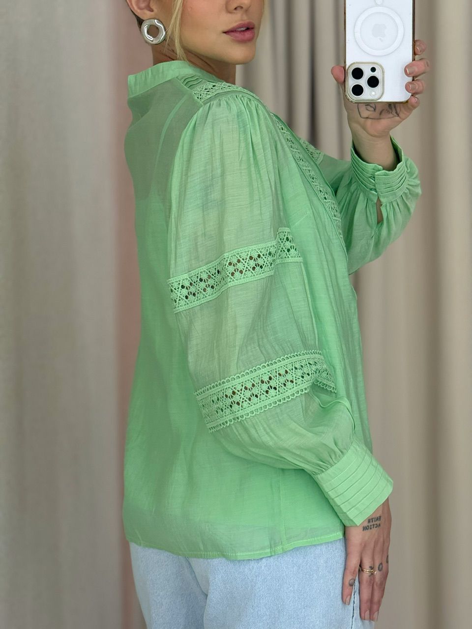 CAMISA LAURA LAISE VERDE