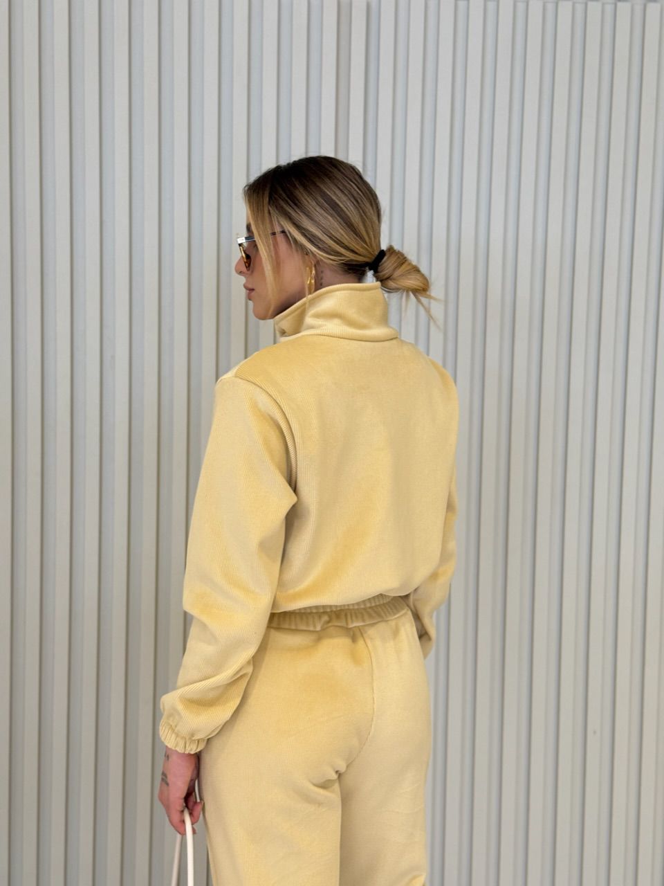 CONJUNTO ELOISA COTELÊ YELLOW BUTTER