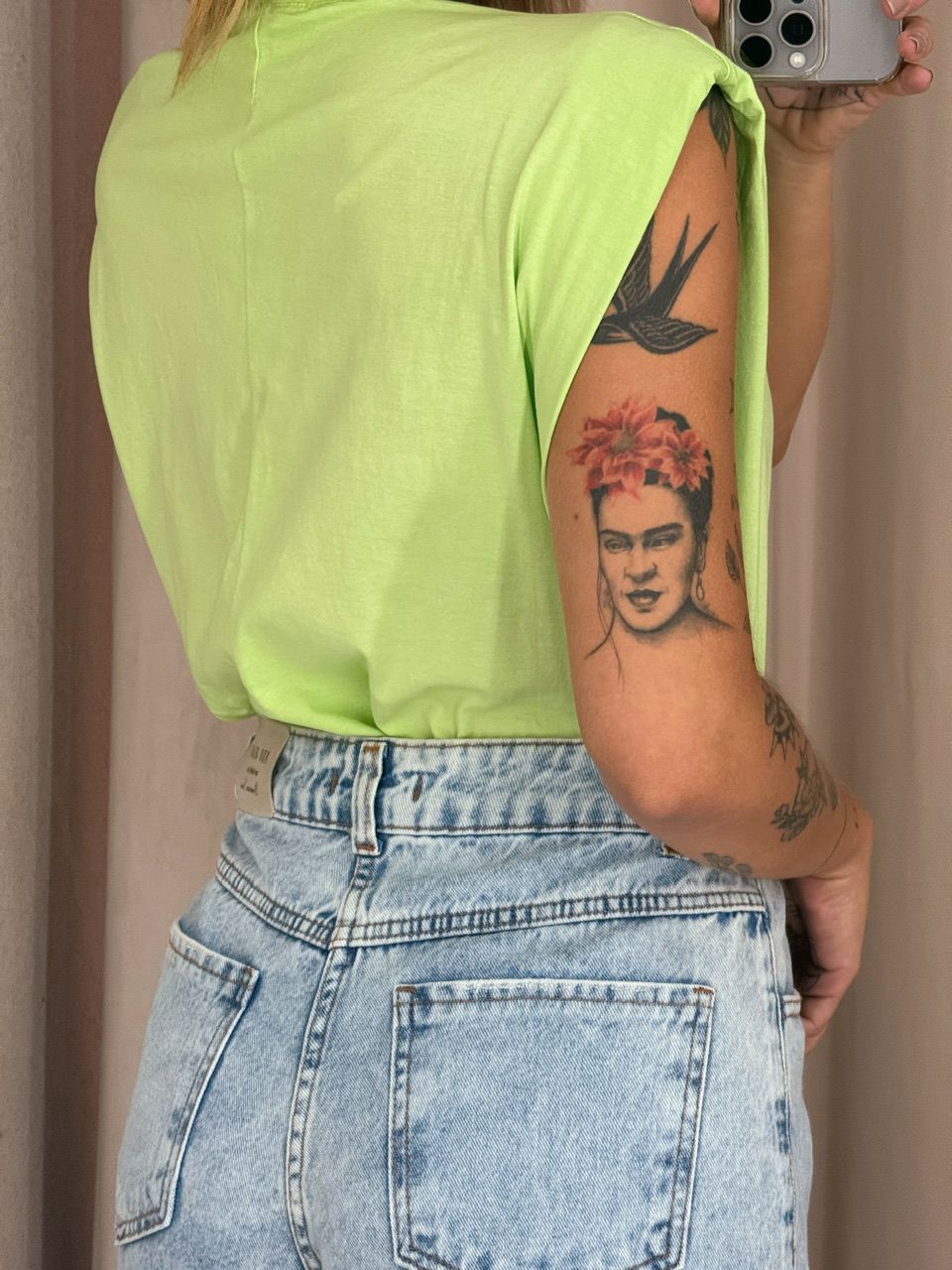 BLUSA CAMILE MUSCLE verde