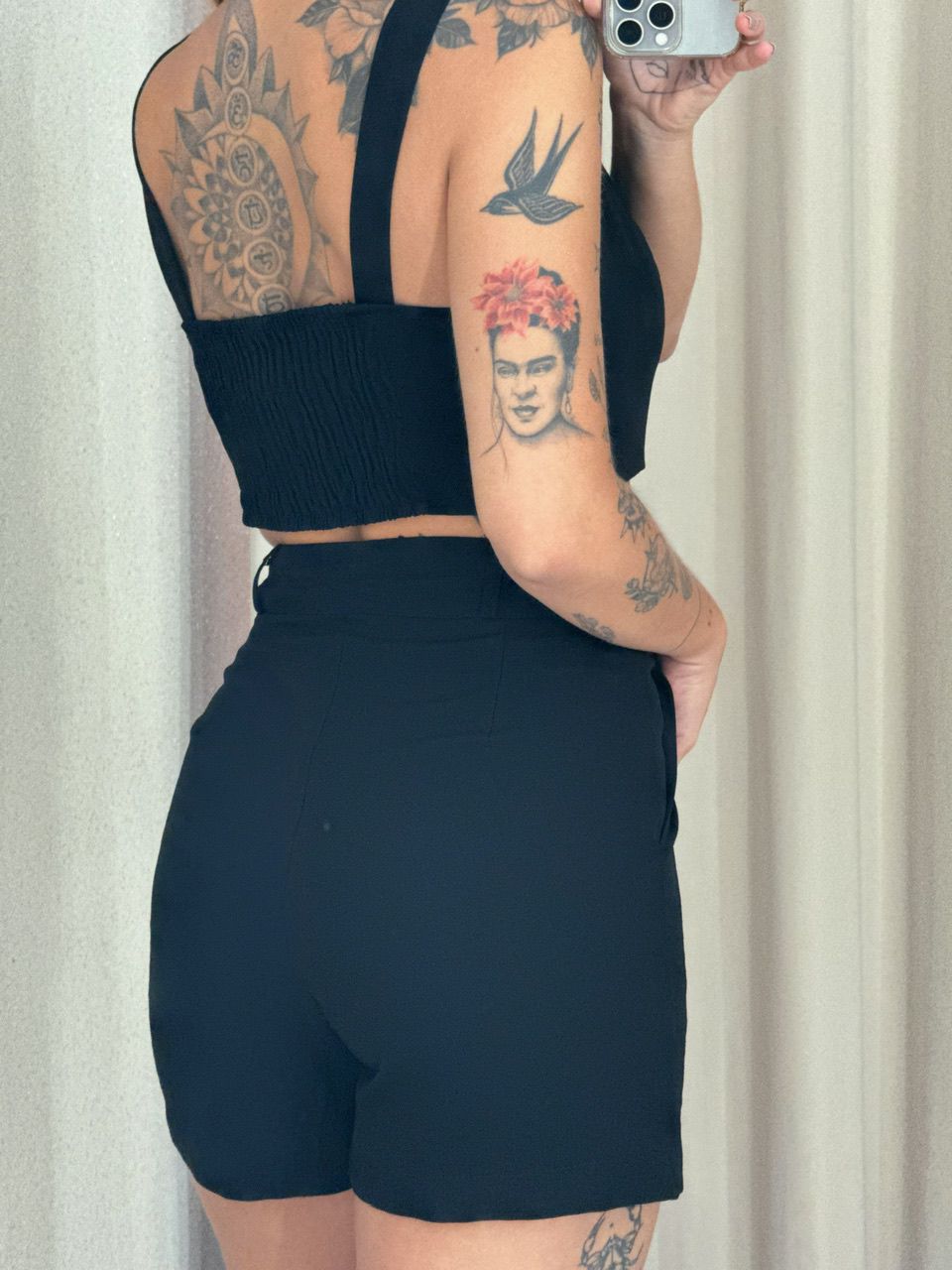 CONJUNTO MAGALI TOP preto