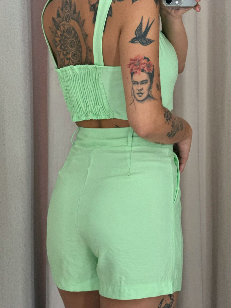 CONJUNTO MAGALI TOP verde