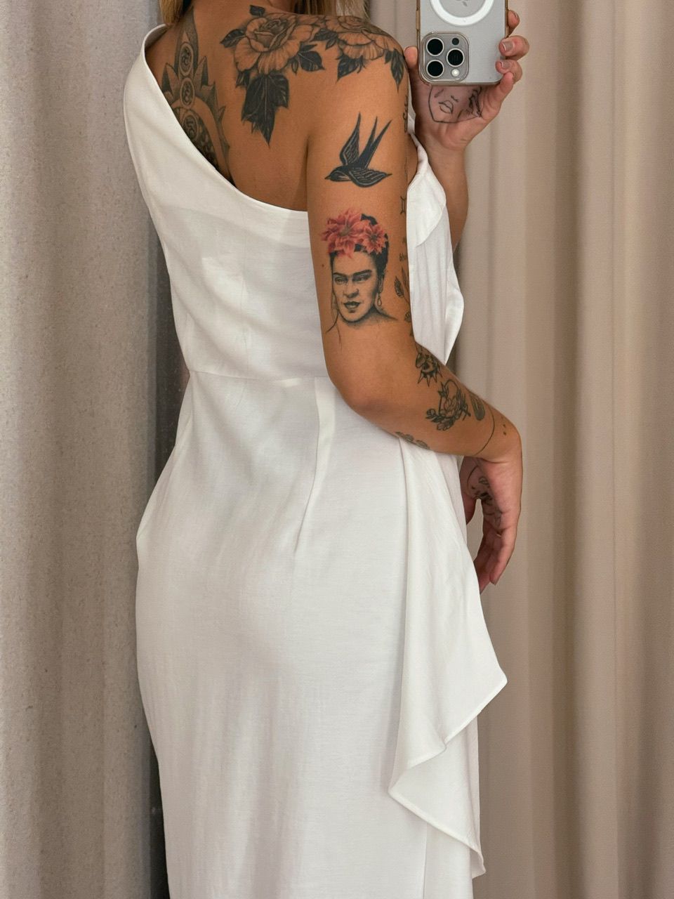 VESTIDO SILVANA NULA MANGA OFF