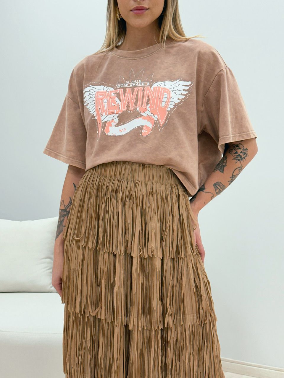 T-SHIRT REWIND NUDE
