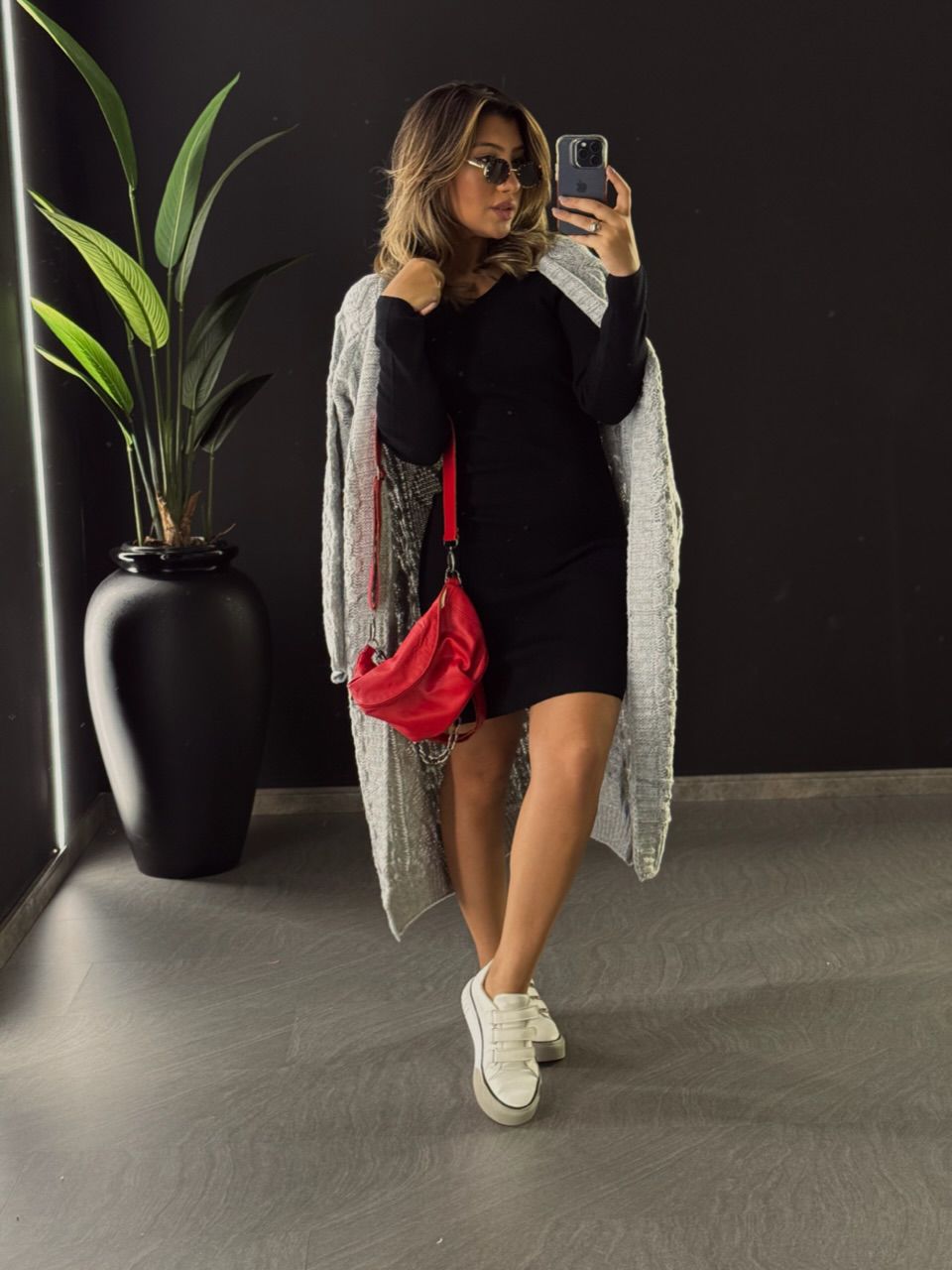 SOBRETUDO LYLY TRICOT MESCLA