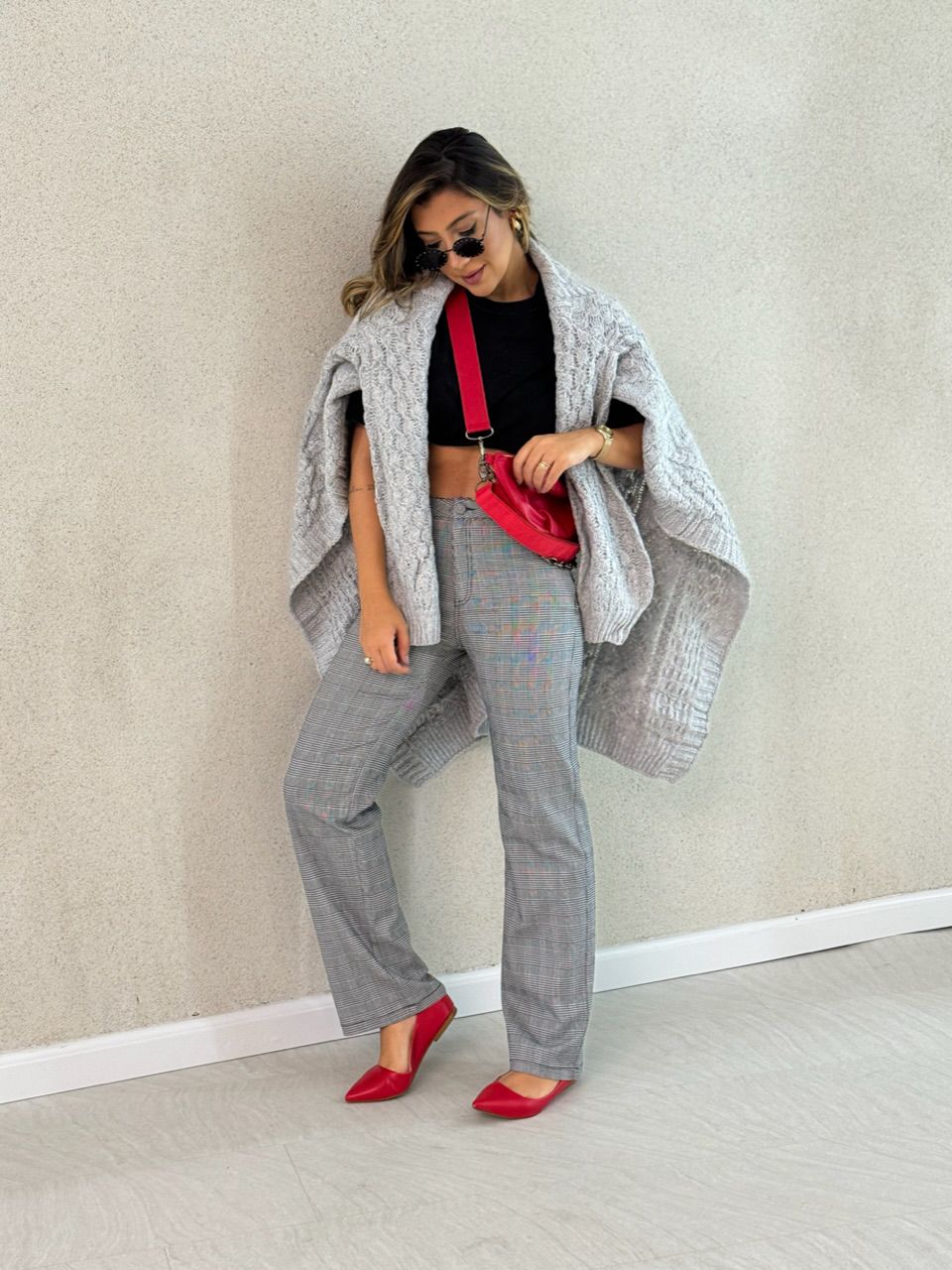 SOBRETUDO LYLY TRICOT MESCLA
