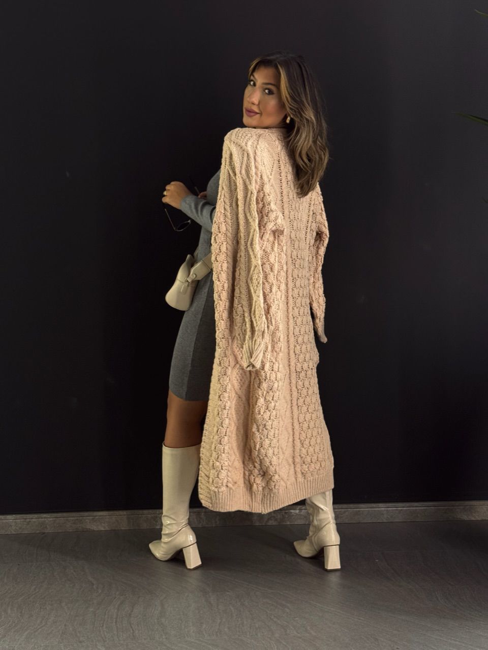 SOBRETUDO LYLY TRICOT NUDE