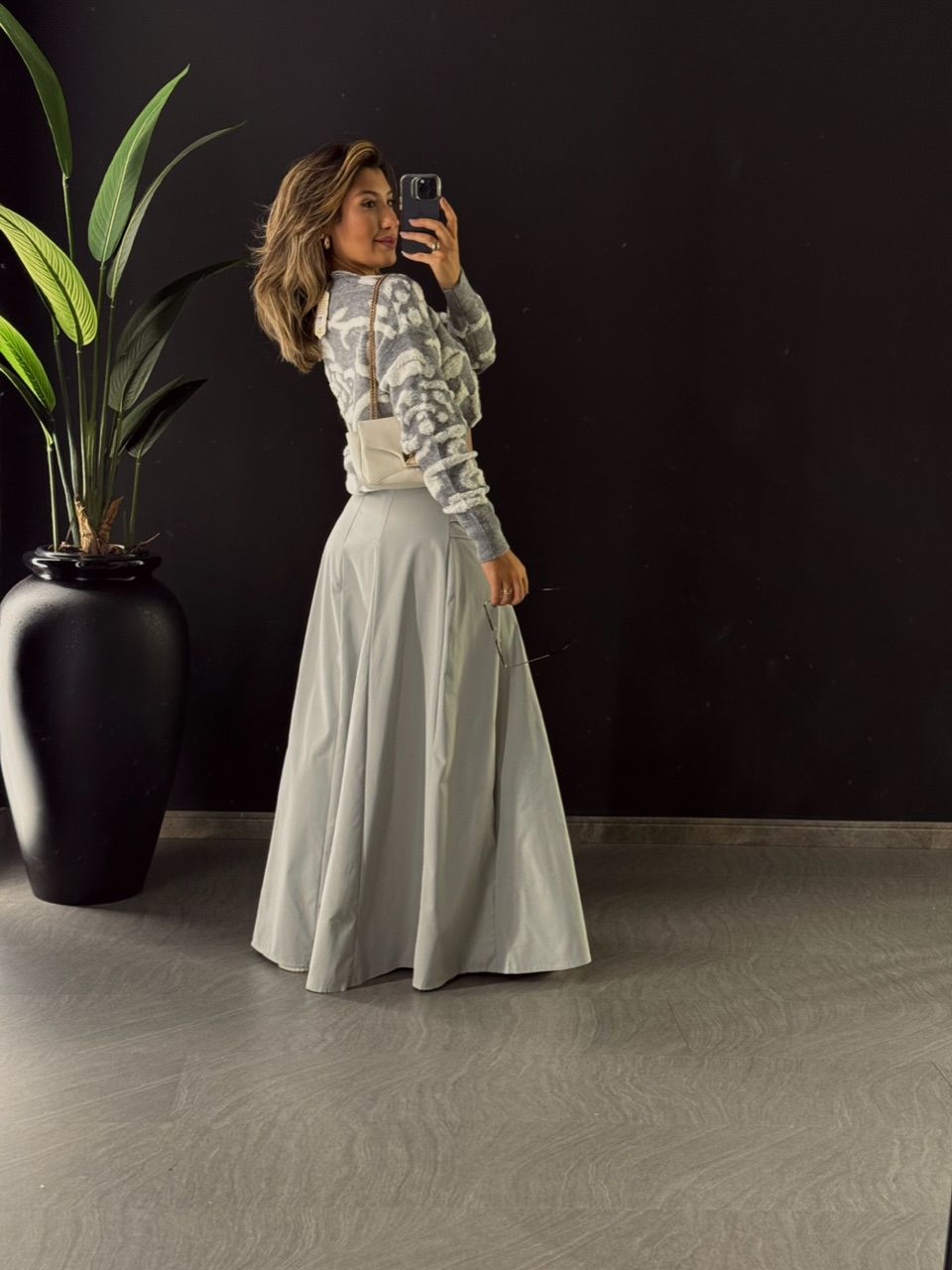 TRICOT PRISCILA CINZA