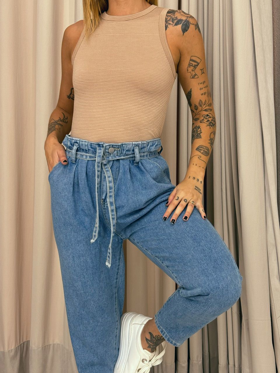 CALÇA ANTONELA JEANS CLARA