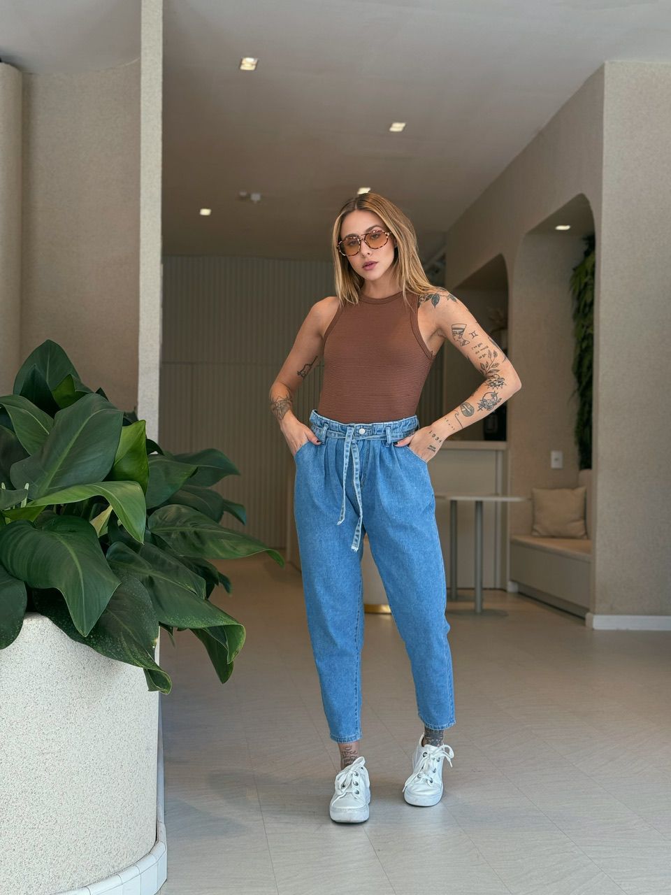 CALÇA ANTONELA JEANS CLARA