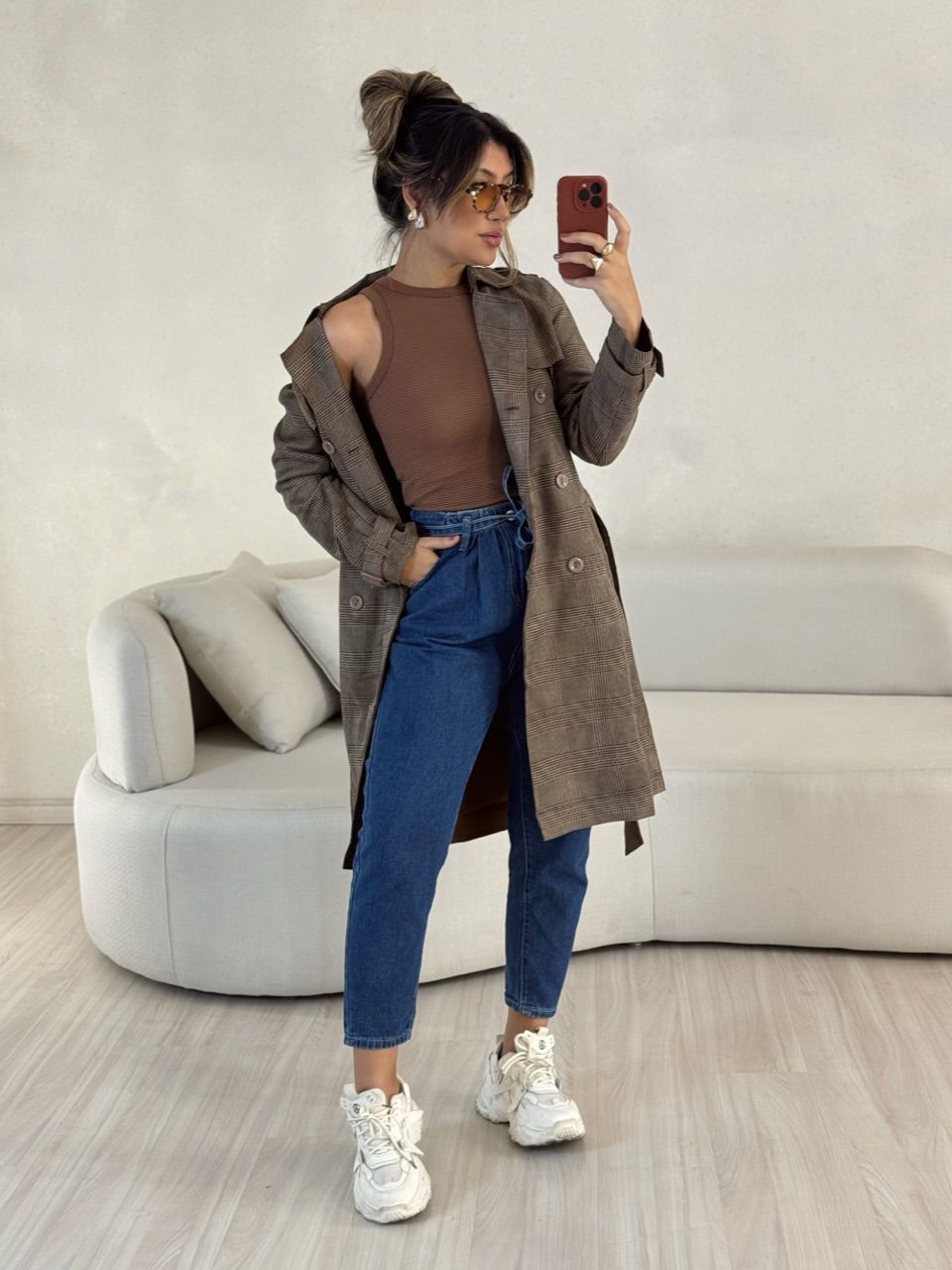 CALÇA ANTONELA JEANS ESCURA - 0052700083 - CAROLLA FERRARO