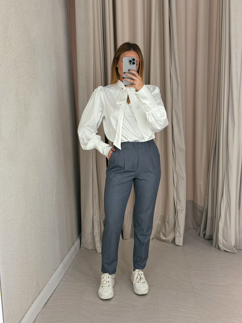 CALÇA LUNA ALFAIATARIA CINZA