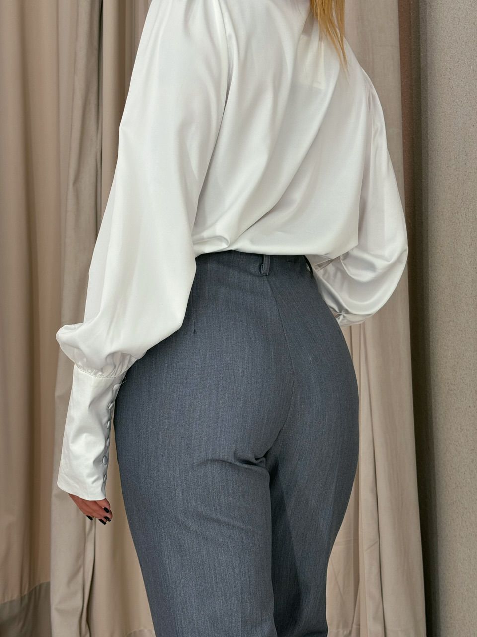 CALÇA LUNA ALFAIATARIA CINZA
