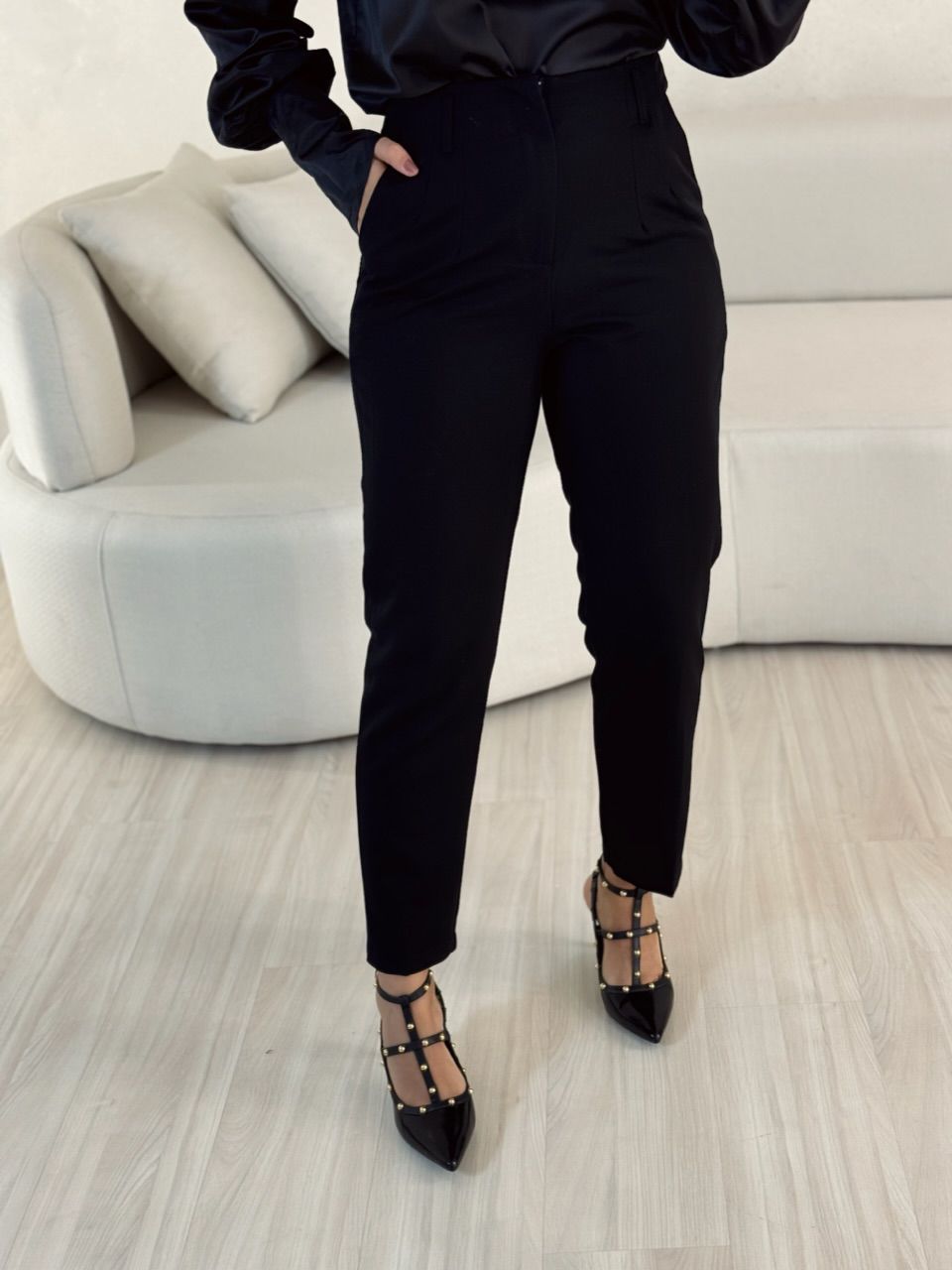 CALÇA LUNA ALFAIATARIA PRETA
