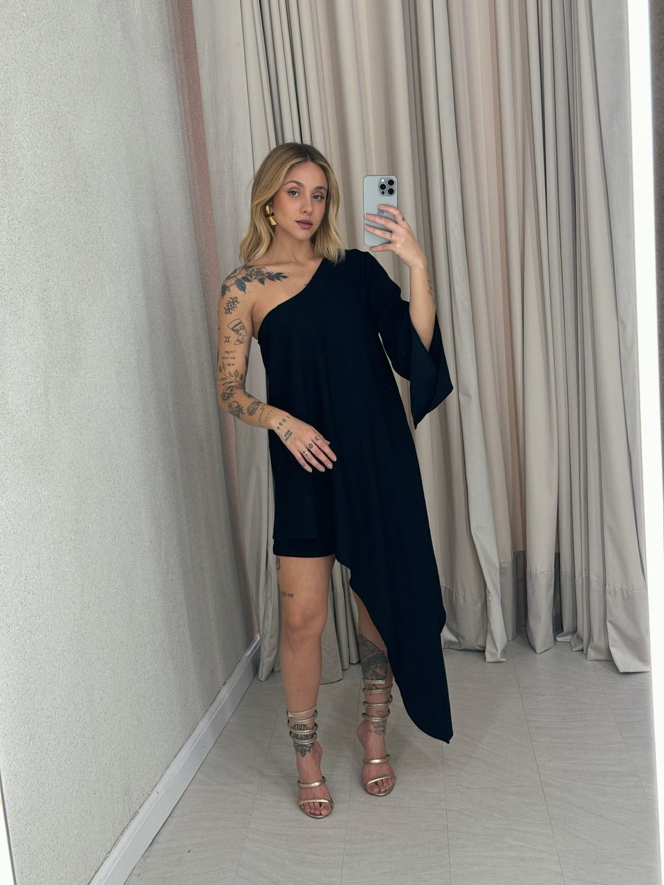 CONJUNTO CATARINA ASSIMÉTRICO PRETO