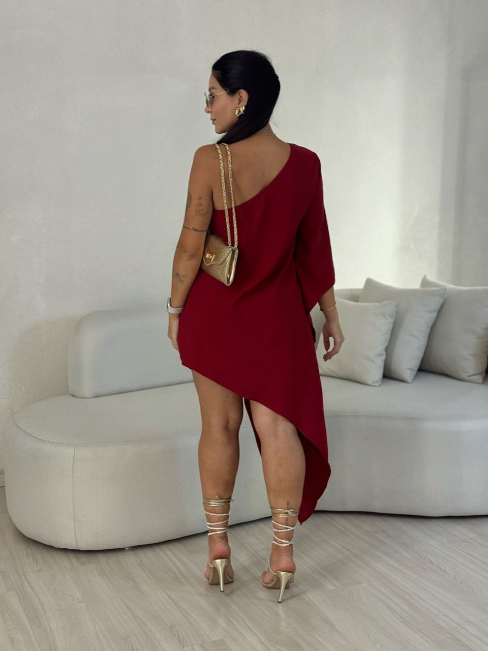 CONJUNTO CATARINA ASSIMÉTRICO VERMELHO