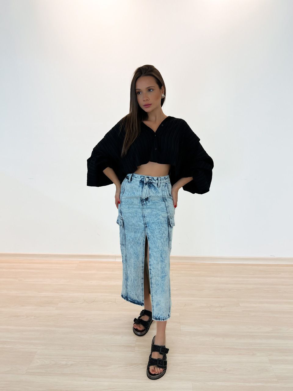 SAIA MIDI JEANS JEANS