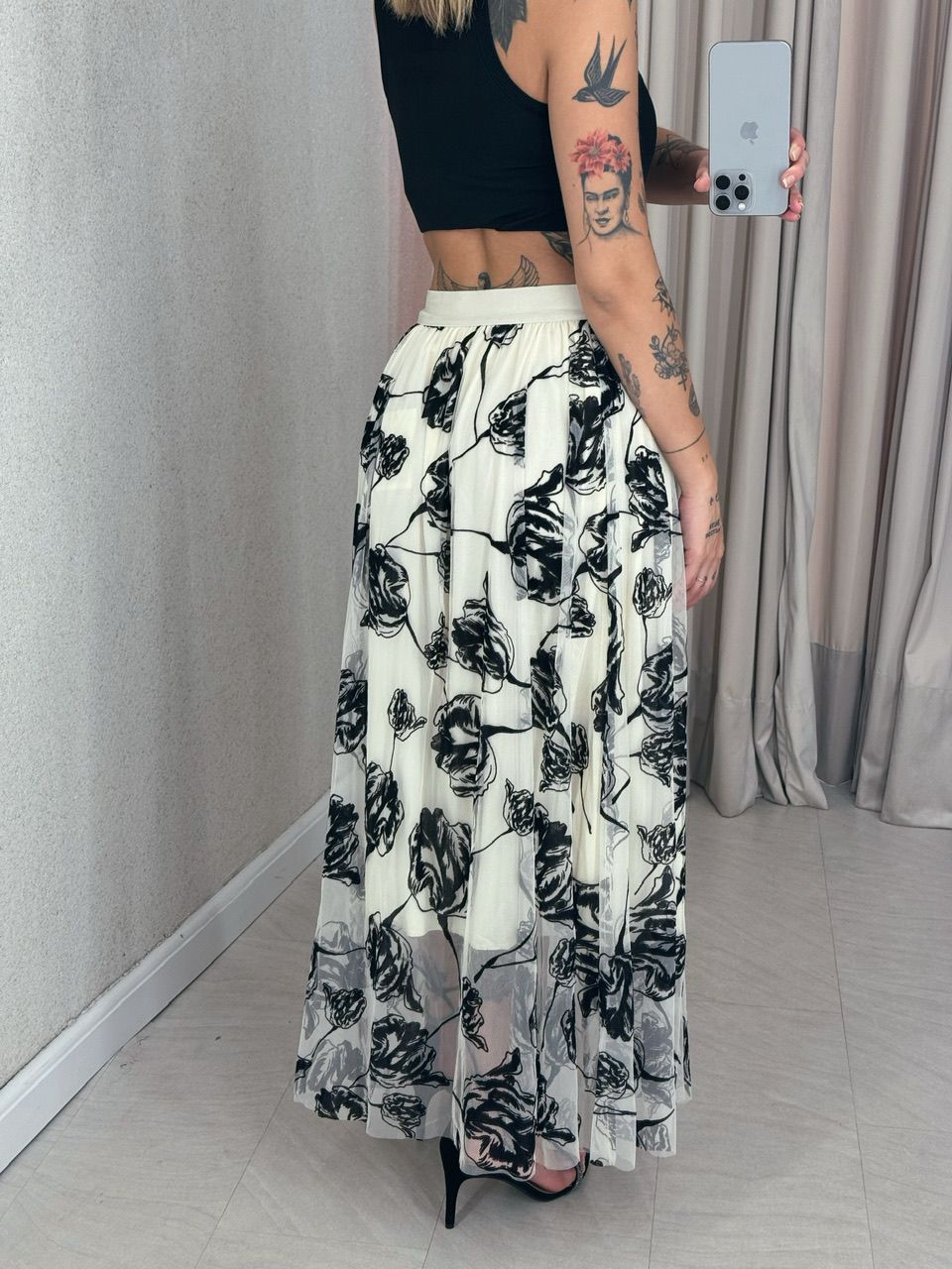 SAIA CAROL TULE MARFIM