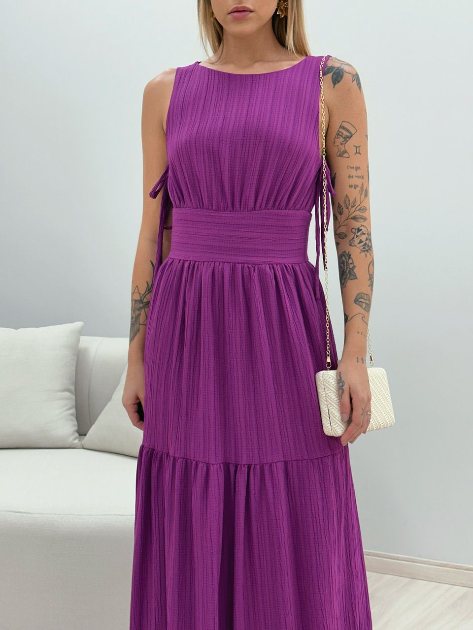 VESTIDO MONALIZA 02 CF FUCSIA