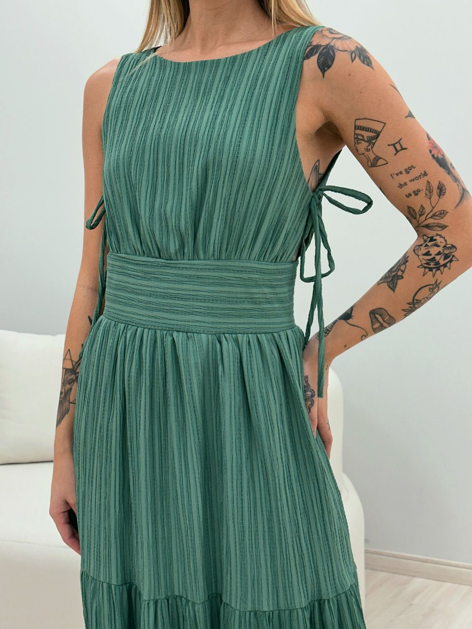 VESTIDO MONALIZA 02 CF verde