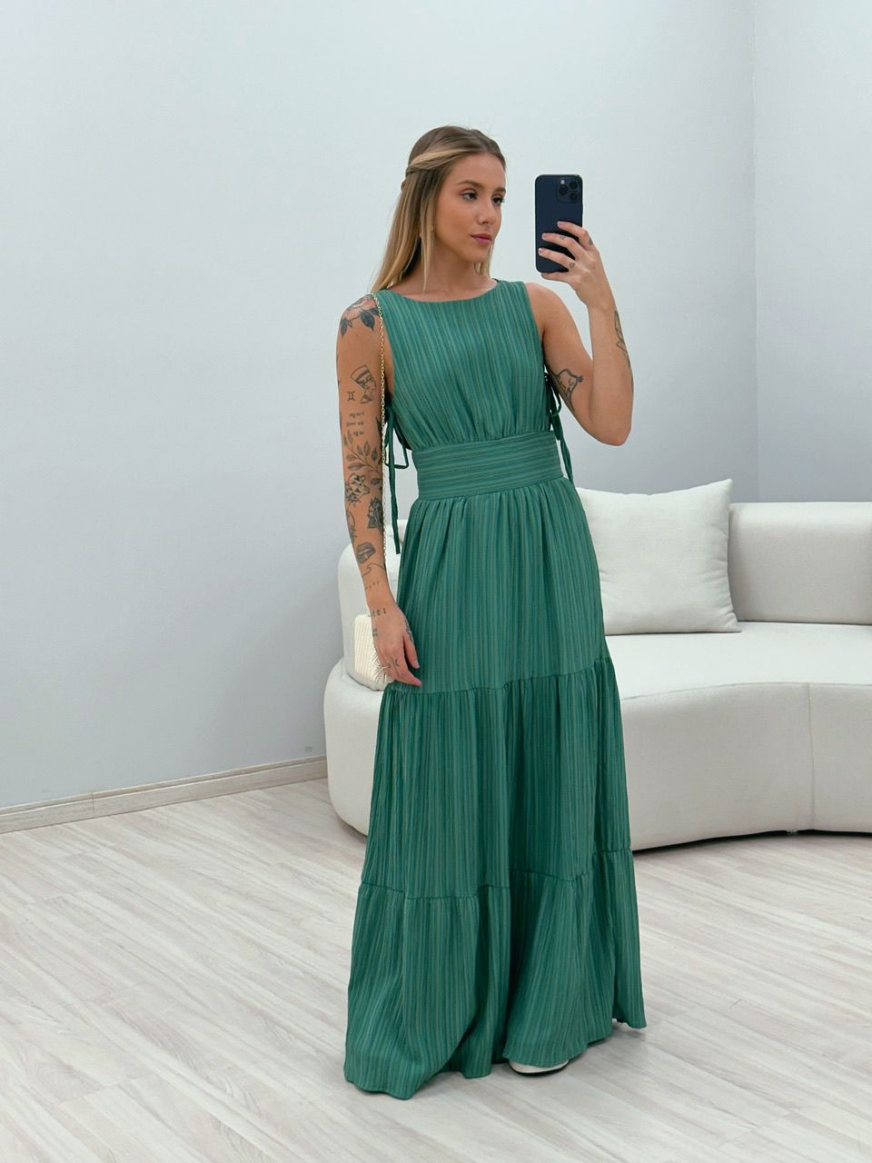 VESTIDO MONALIZA 02 CF verde