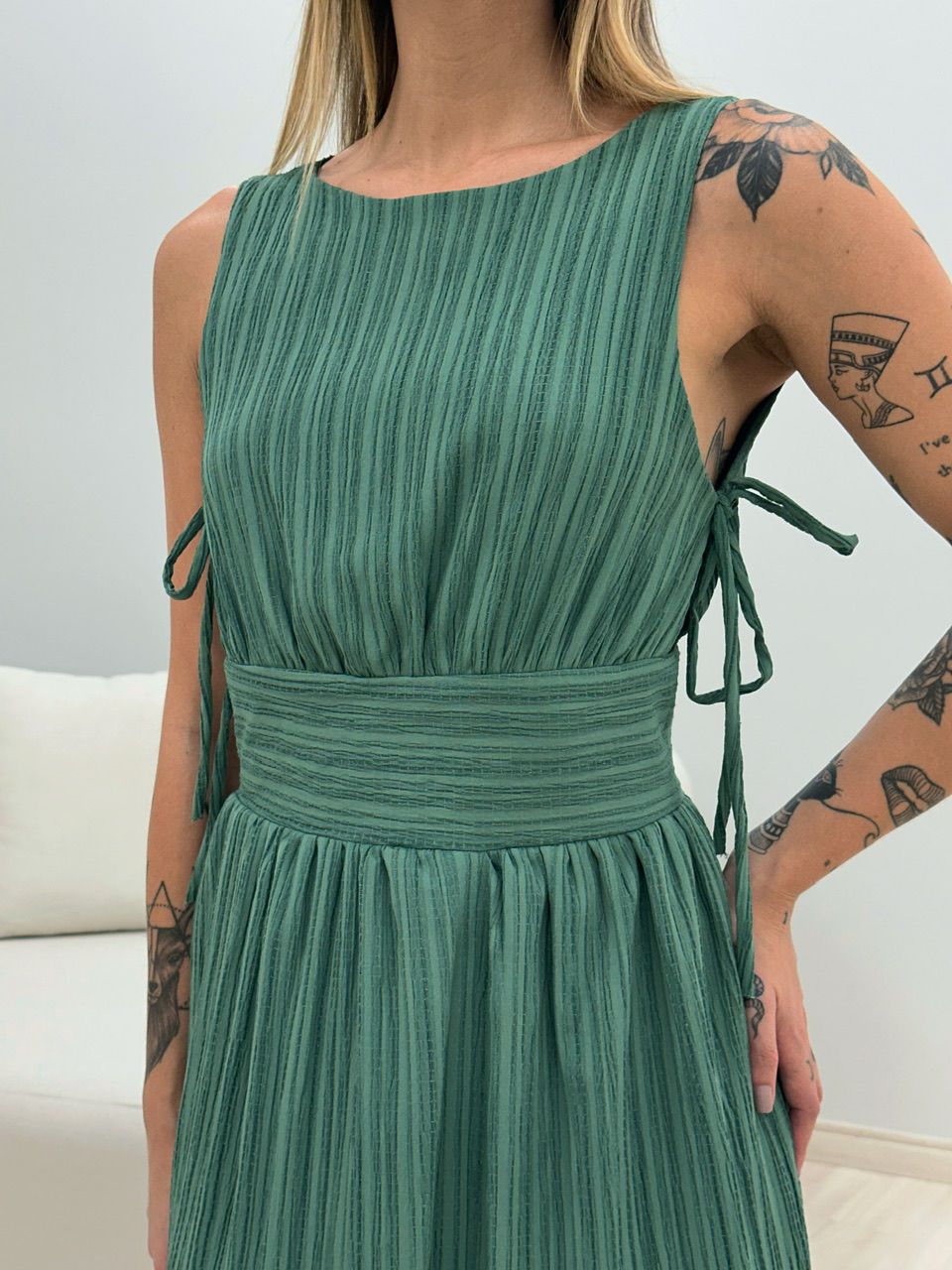 VESTIDO MONALIZA 02 CF verde