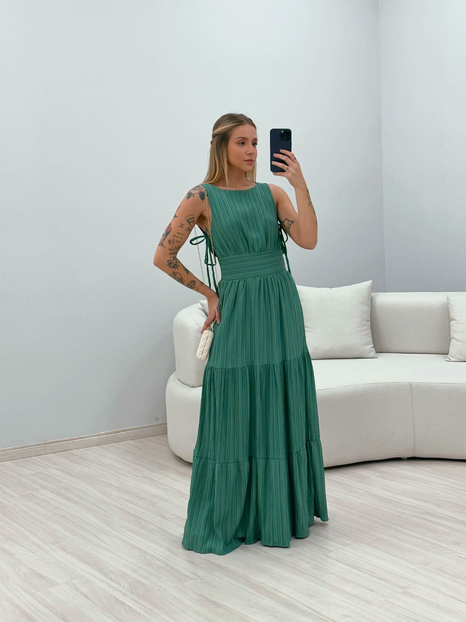 VESTIDO MONALIZA 02 CF verde