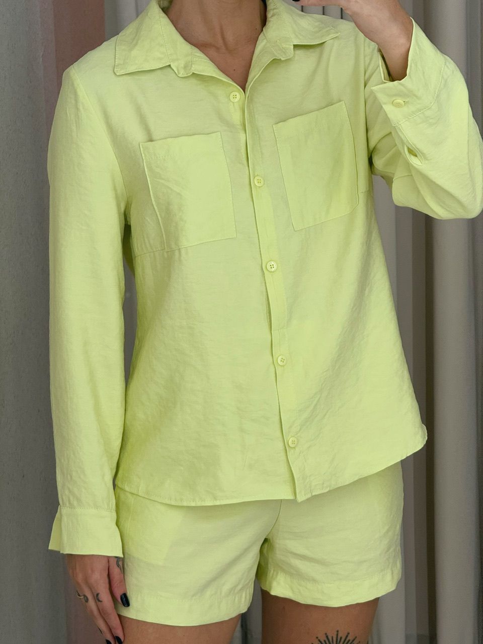 CONJUNTO LARISSA Camisa LIMA