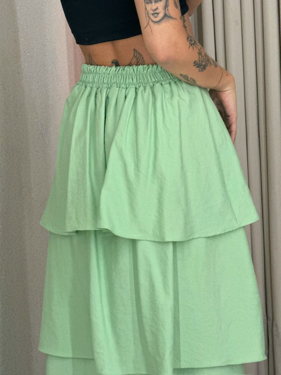 SAIA FELICIA BABADOS verde