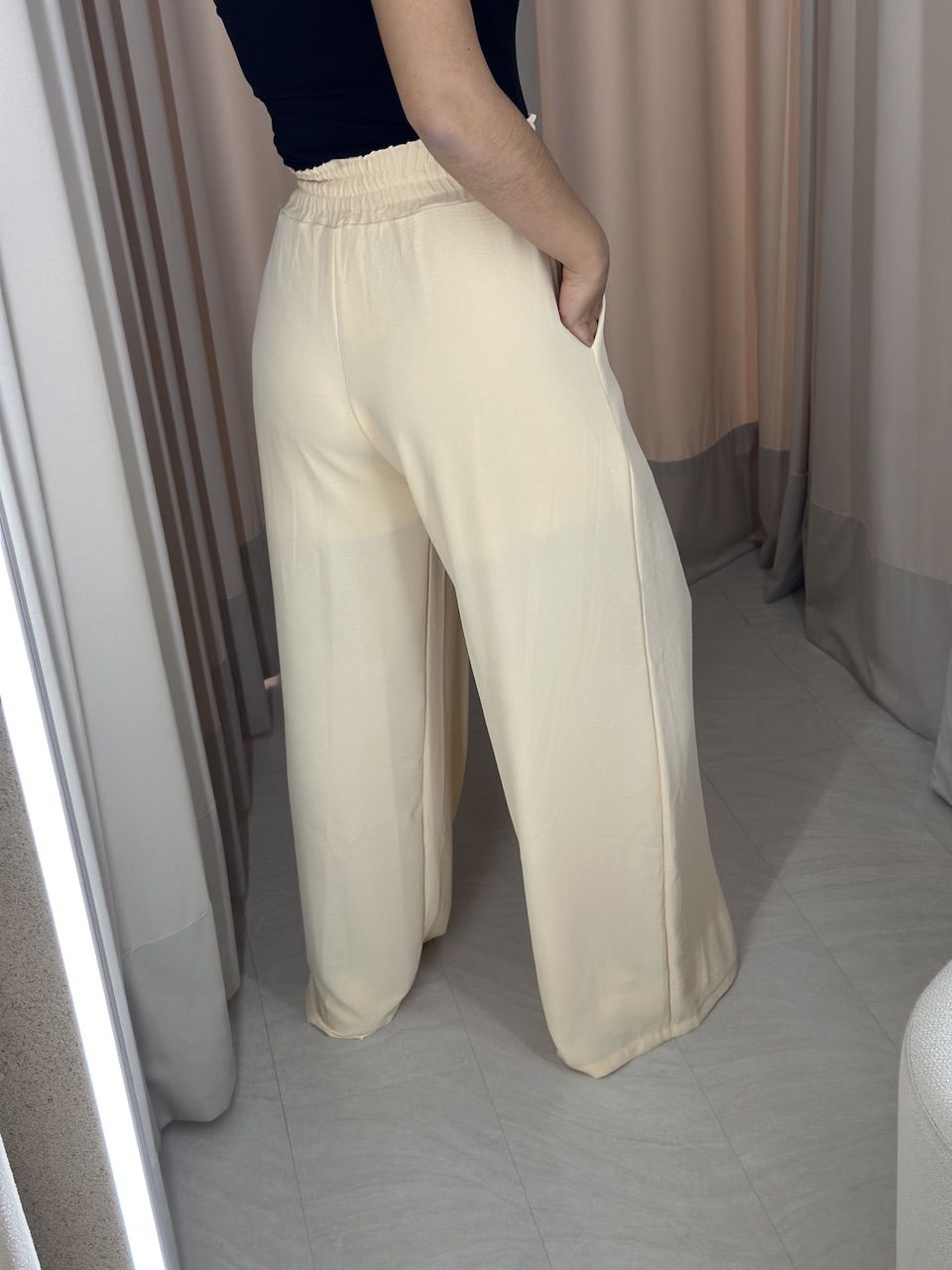 CALÇA MARIANA CF LASTEX Marfim