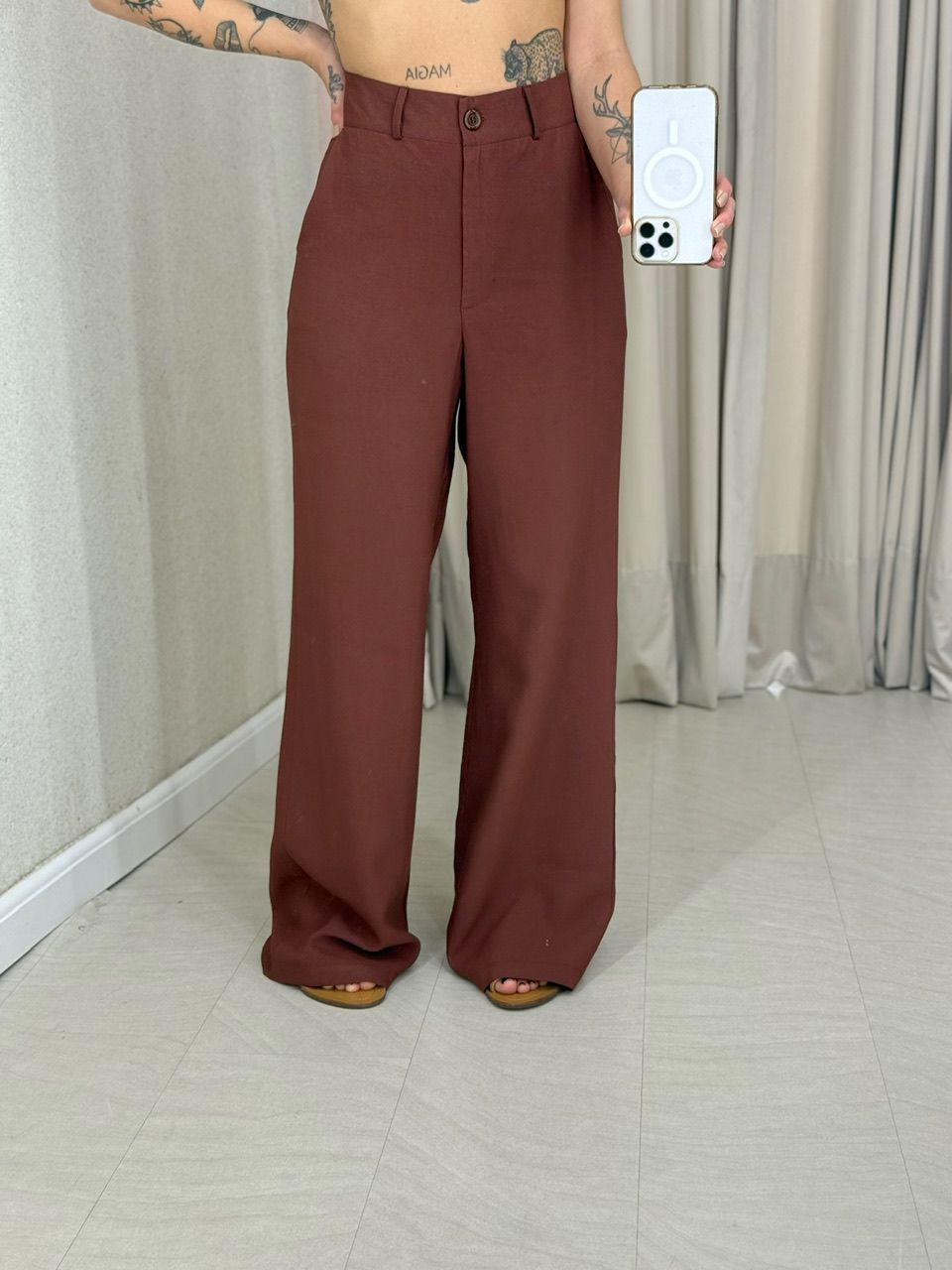 CONJUNTO BERENICE Calça Marrom
