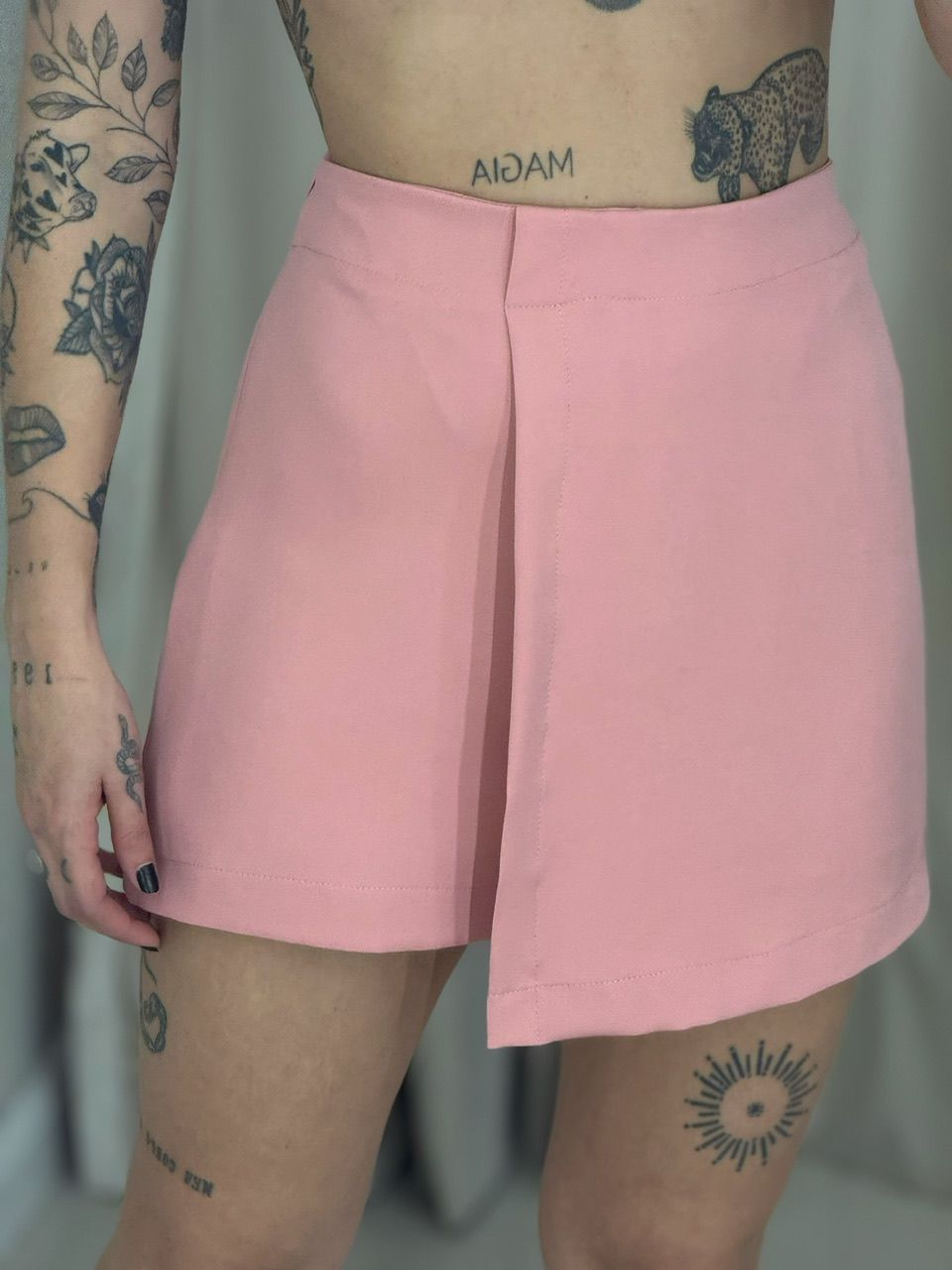 CONJUNTO PENELOPE SHORT SAIA ROSÊ