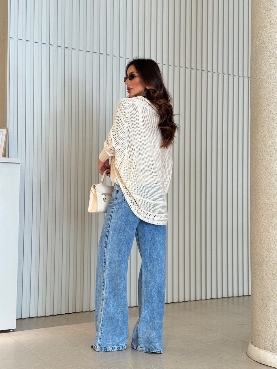 CONJUNTO TUANY TRICOT AREIA