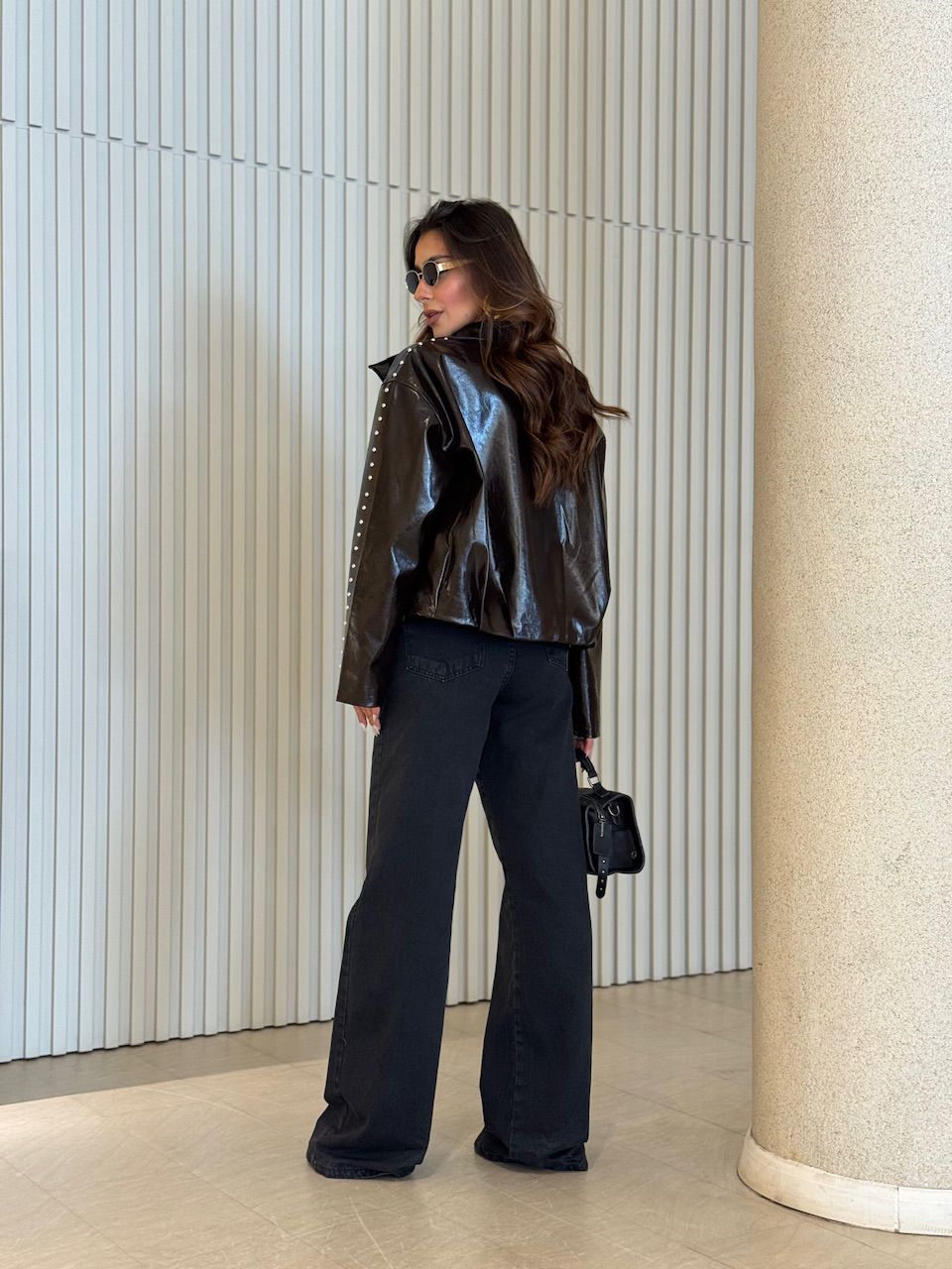 JAQUETA JANE BOTÕES CAFÉ