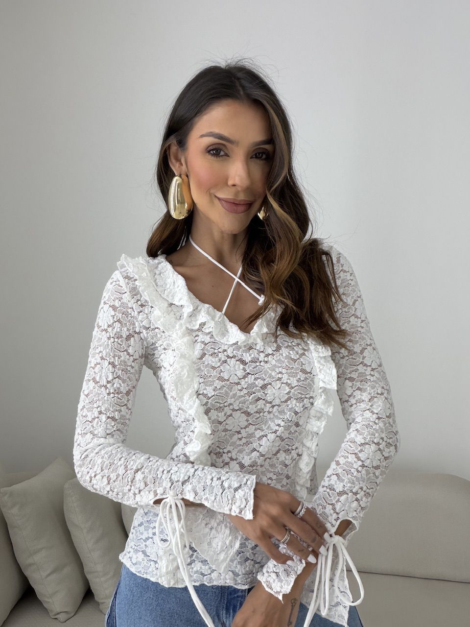 BLUSA CHARLOTTE RENDA OFF