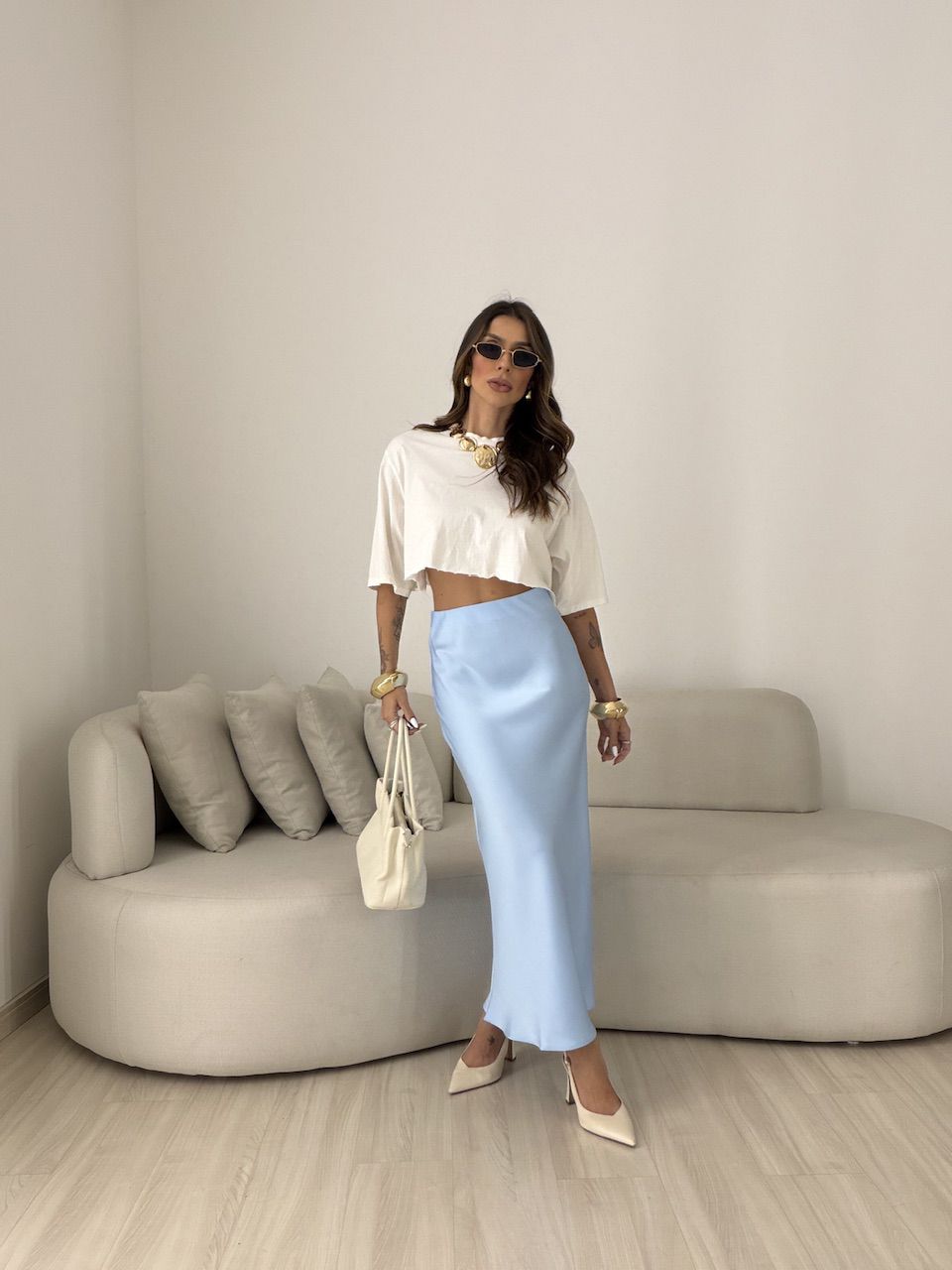 SAIA NADY ACETINADA AZUL