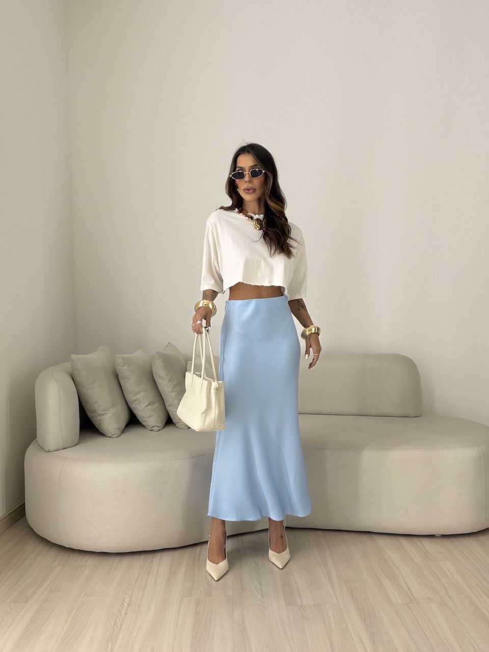 SAIA NADY ACETINADA AZUL