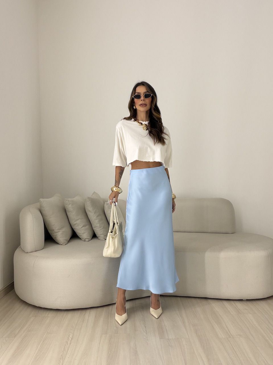 SAIA NADY ACETINADA AZUL