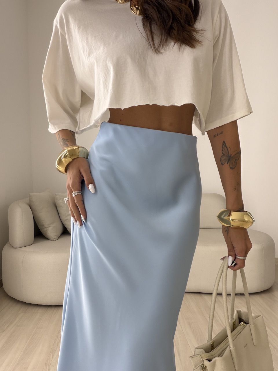 SAIA NADY ACETINADA AZUL