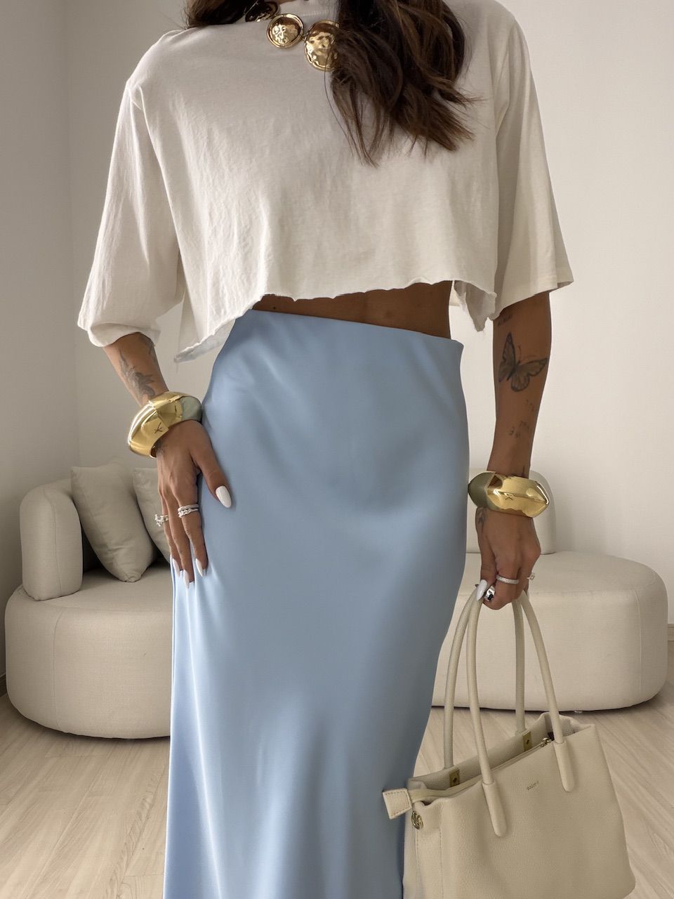 SAIA NADY ACETINADA AZUL